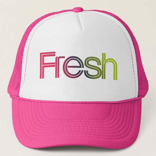 Fresh Trucker Hat (Front)