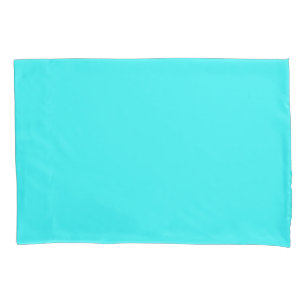 Fresh Turquoise Summer Color Pillowcase