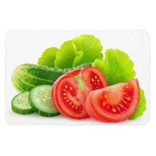 Fresh vegetables magnet