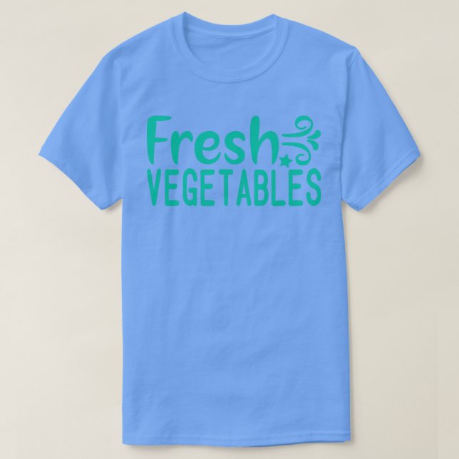 Fresh Vegetables T-Shirt (Design Front)