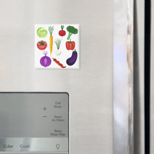 Fresh Veggies Magnet