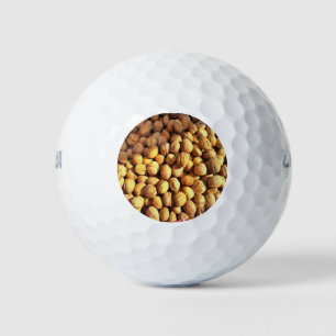 Fresh Walnuts Hyperrealistic Painting Golf Balls