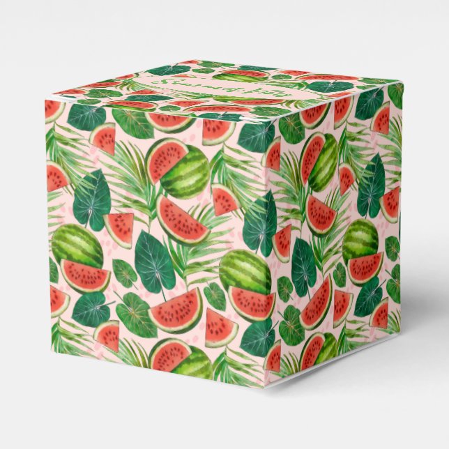 Fresh Watermelon Favour Box (Front Side)