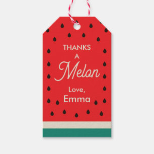 Fresh Watermelon Favour Tags