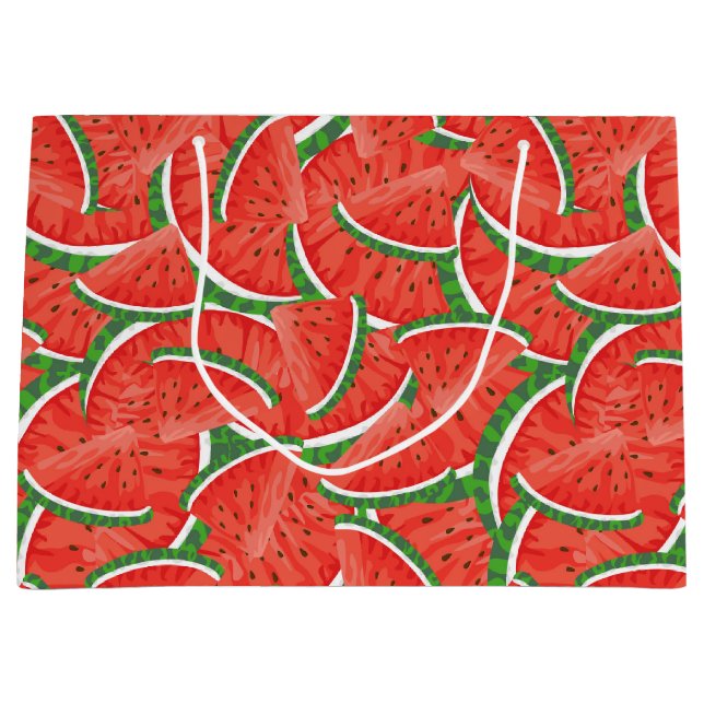 Fresh Watermelon Large Gift Bag (Front)