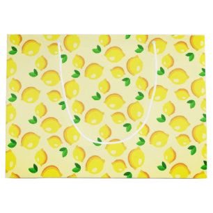 Fresh Yellow Lemons 2 Large Gift Bag