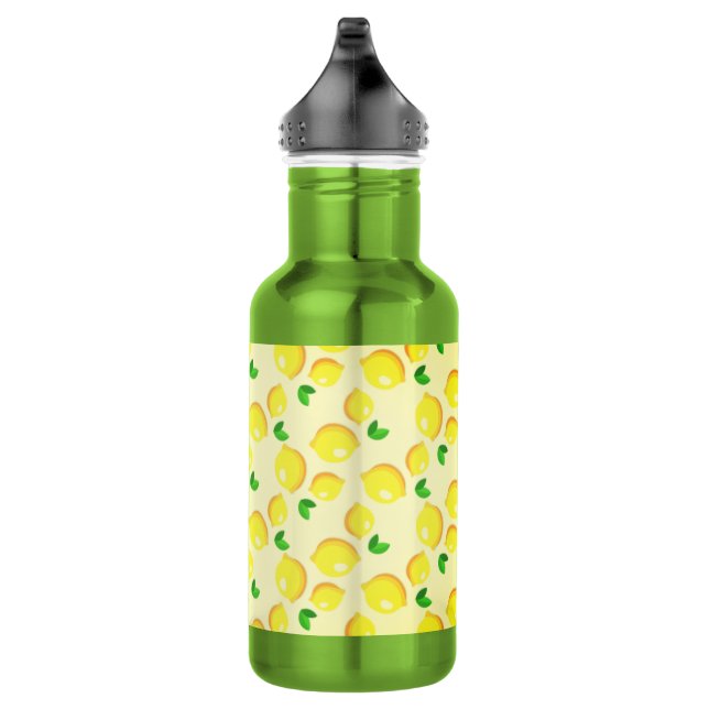 Fresh Yellow Lemons 532 Ml Water Bottle (Right)