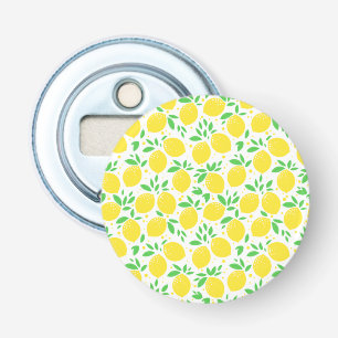 Fresh Yellow Lemons - Bottle Opener
