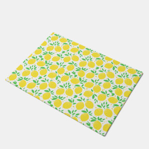 Fresh Yellow Lemons  - Doormat