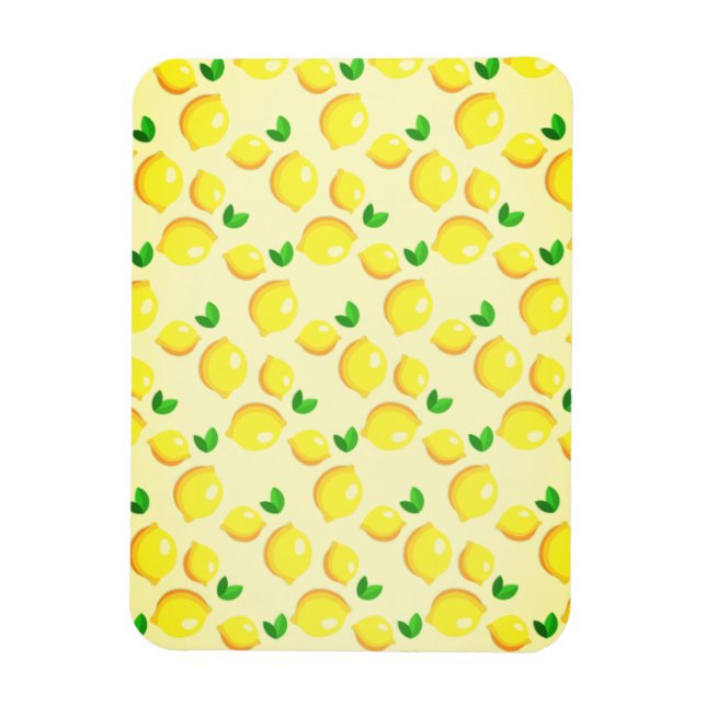 Fresh Yellow Lemons Magnet (Vertical)