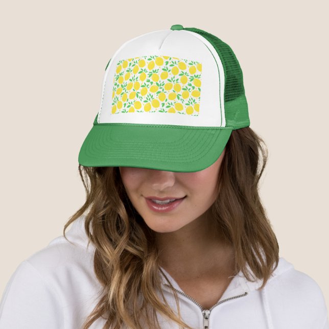 Fresh Yellow Lemons - Trucker Hat (In Situ)
