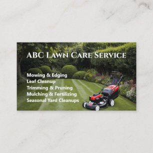 Freshcut Lawn Care Business Card