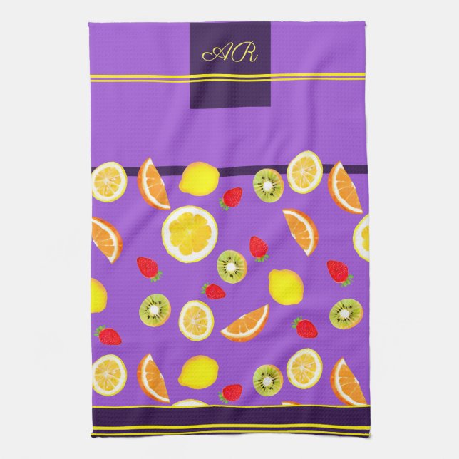 Freshful summer fruits Kitchen Towels (Vertical)