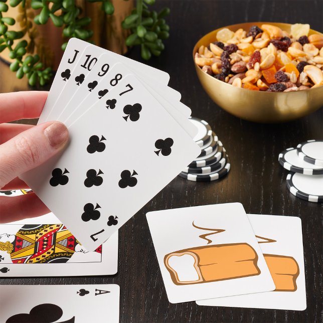 Freshly Baked Loaf Of Bread Playing Cards (Creator Uploaded)