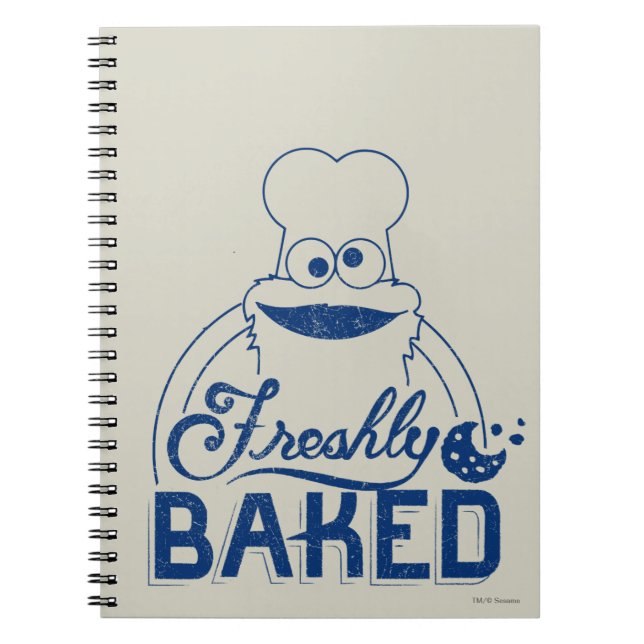 Freshly Baked Spiral Notebook (Front)