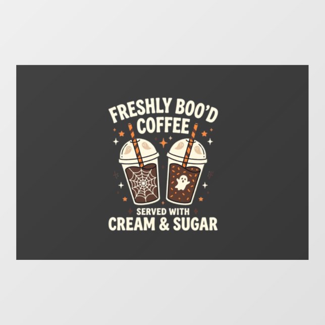 Freshly Bood Halloween Coffee (Sheet)
