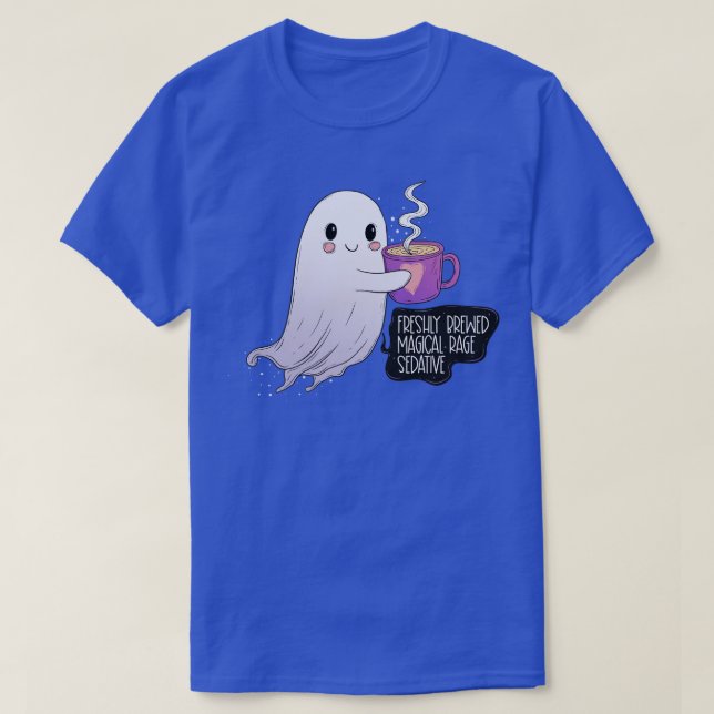 Freshly brewed magical rage sedative ghost T-Shirt (Design Front)