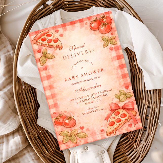 Freshly Delivered Baby Shower Invitation (Creator Uploaded)