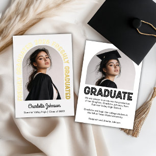 Freshly Graduated 2026 Inline Grad Announcement