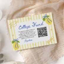 Freshly Graduated Lemon Graduation College Fund