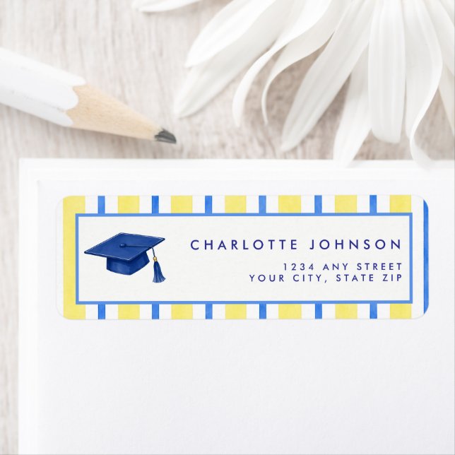 Freshly Graduated Watercolor Lemon Graduation (Insitu)