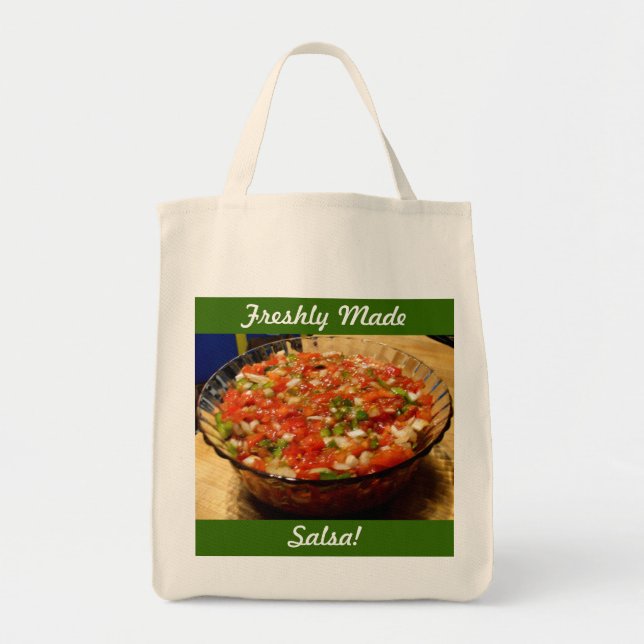 Freshly Made Salsa Tote Bag (Front)