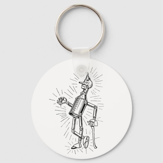 Freshly Oiled Tinman Key Ring (Front)