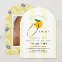 Freshly One Lemon/Citrus Photo Girl 1st Birthday
