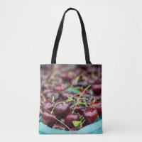 Freshly Picked Bing Cherries