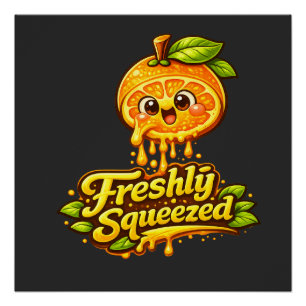 Freshly Squeezed - Feelin' Fruity - Foodie Fiends Poster
