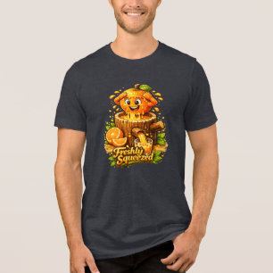 Freshly Squeezed - Feelin' Fruity - Foodie Fiends Tri-Blend Shirt