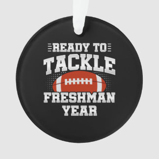Freshman Class Football 9th Grade - Freshman Year Ornament