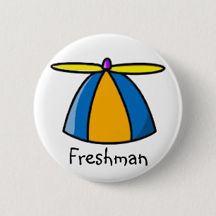 Freshmen Beanie 6 Cm Round Badge