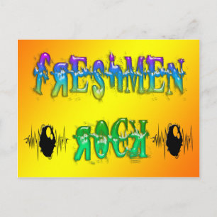Freshmen Rock - Pulse Postcard