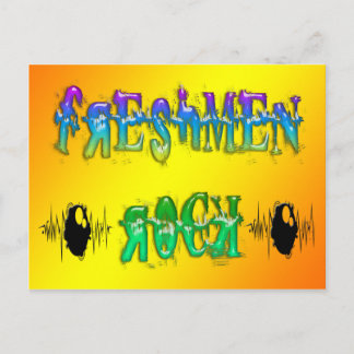 Freshmen Rock - Pulse Postcard