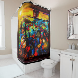 Freshtastic Horse 01-01 Shower Curtain