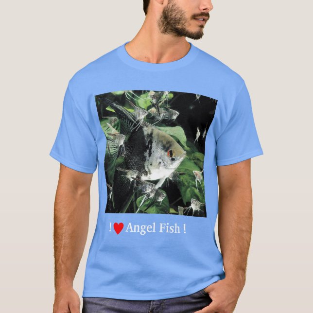 Freshwater Angel Fish T-Shirt (Front)