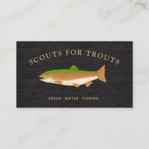 Freshwater Fly Fishing Guide  Business Card