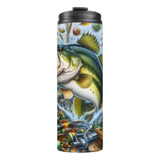 Freshwater Largemouth Bass Fishing  Thermal Tumbler