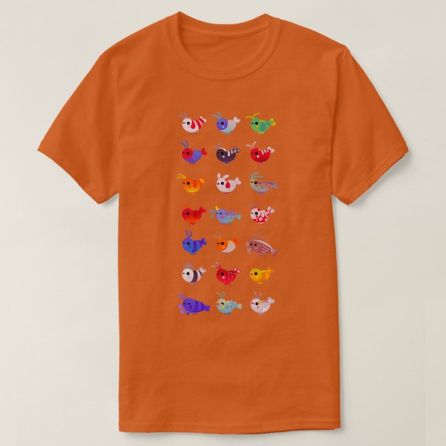 Freshwater shrimp T-Shirt (Design Front)