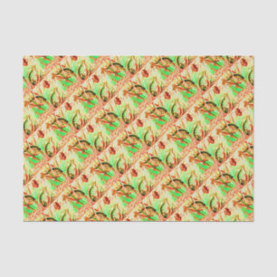 freshwater sunfish print tissue paper
