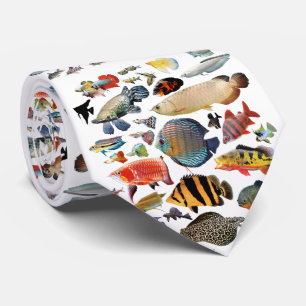 Freshwater Tropical fish ネクタイ Tie
