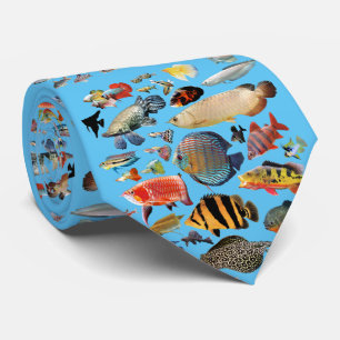 Freshwater Tropical fish Tie
