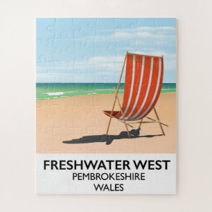 Freshwater West Pembrokeshire Wales Jigsaw Puzzle
