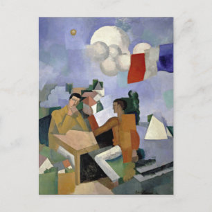Fresnaye, Conquest of Air, Art 1913 Postcard