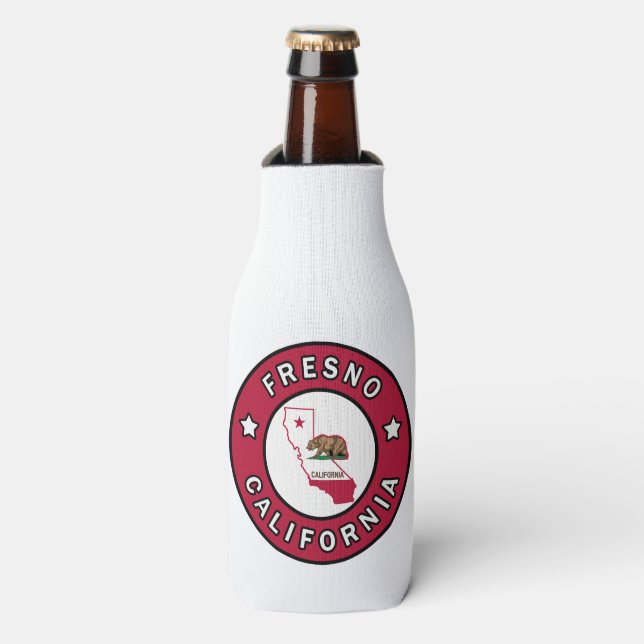 Fresno California Bottle Cooler (Bottle Front)