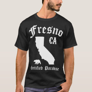 Fresno California Certified Paradise Fresno Long S T-Shirt