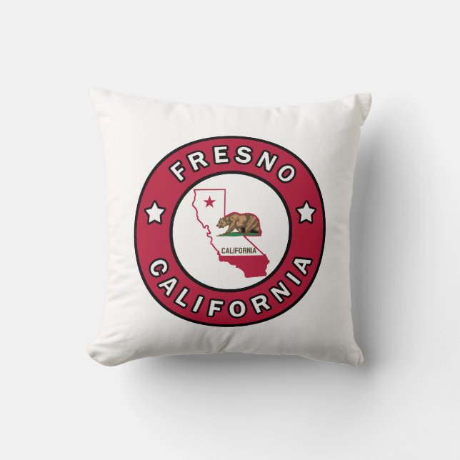 Fresno California Cushion (Front)