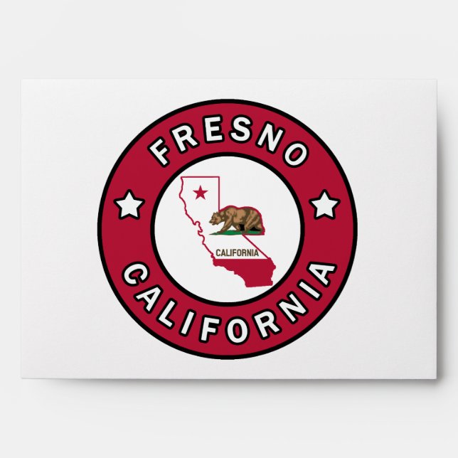 Fresno California Envelopes (Front)
