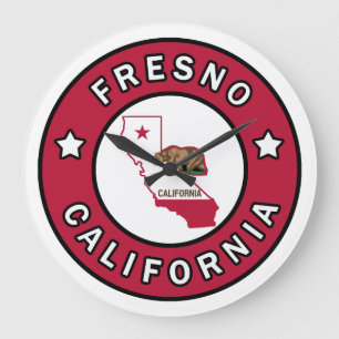 Fresno California Large Clock